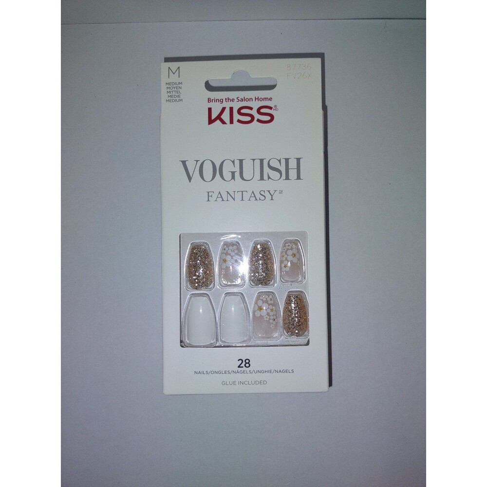 Kiss Voguish Fantasy Nails Flowers